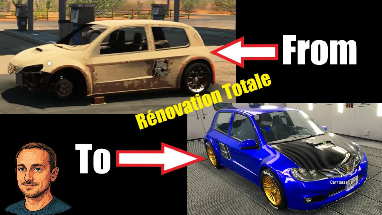 Car Mechanic Simulator – On récupère une épave à la casse, on la rénove de A à Z et on fait un énorm