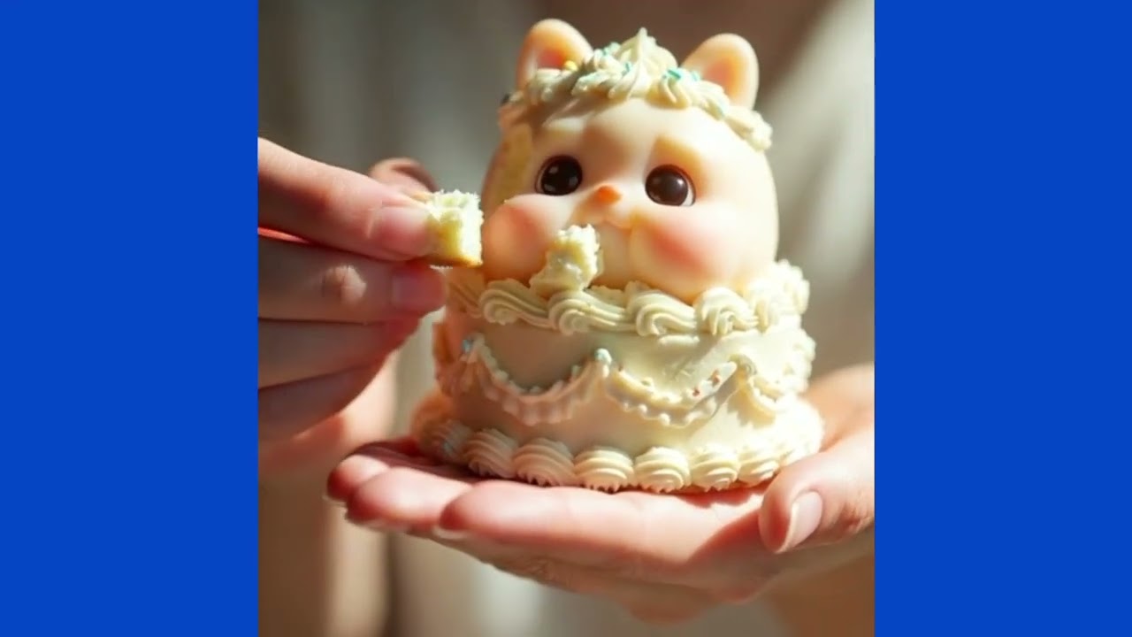 Cakes 🎂 enjoy small pieces of cake 🍥🎂. ASMR foodie's Miniature