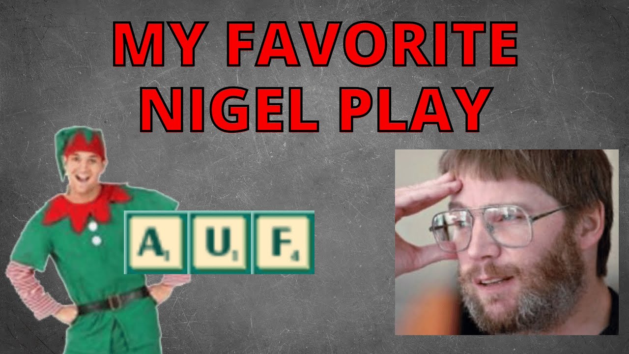 My Favorite Nigel Richards Scrabble Move of All Time