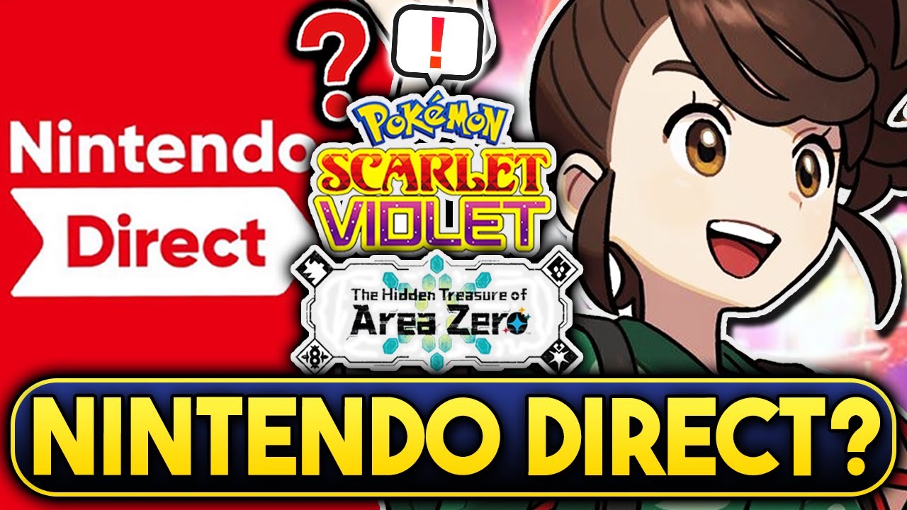 POKEMON NEWS! NEW DLC TRAILER SOON? NEW NINTENDO DIRECT RUMORS! Pokemon Scarlet & Violet DLC
