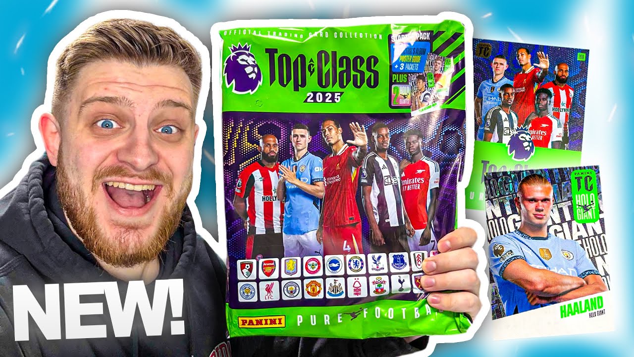 *NEW* PANINI TOP CLASS PREMIER LEAGUE CARDS! (Starter Pack Opening!)