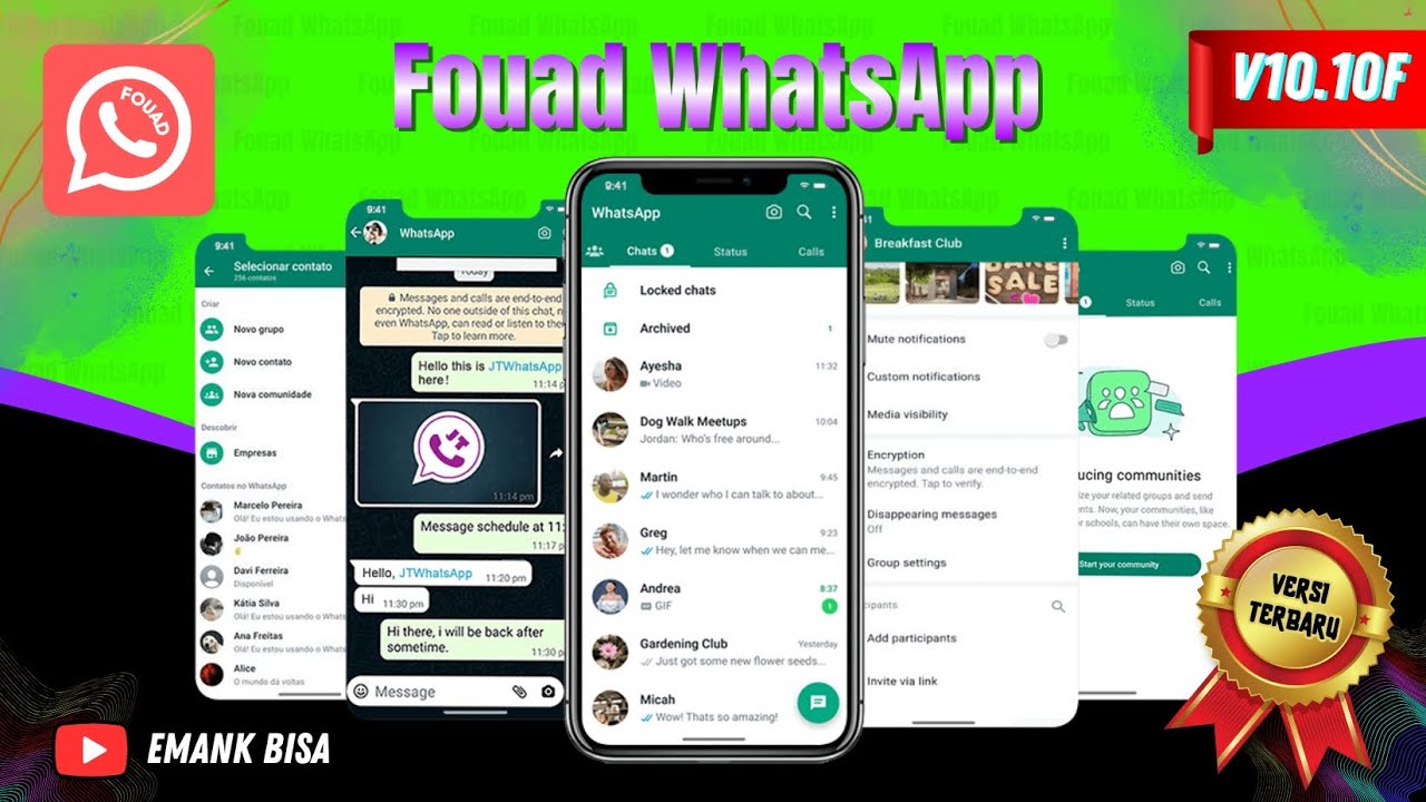 fouad whatsapp v10.10f latest update this month 2025 | wa fouad | fouad wa | whatsapp mod | wa mod