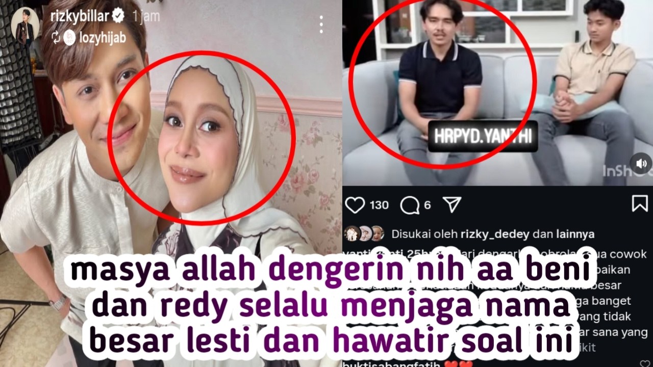MASYA ALLAH KELUARGA LESTI DAN BILLAR SELALU JAGA NAMA BESAR LESLAR  BAHKAN SAMPAI HAWATIR SOAL INI