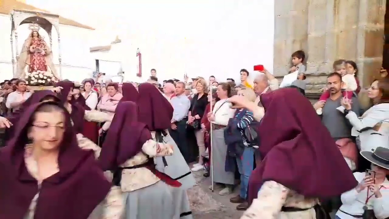 Fandango de Encinasola a la virgen de flores abril 2022