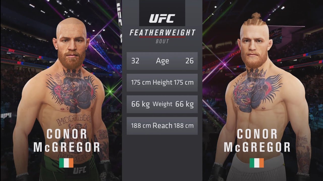 Prime Conor McGregor VS Old Conor McGregor | UFC 4 PS5 | 4K Gameplay