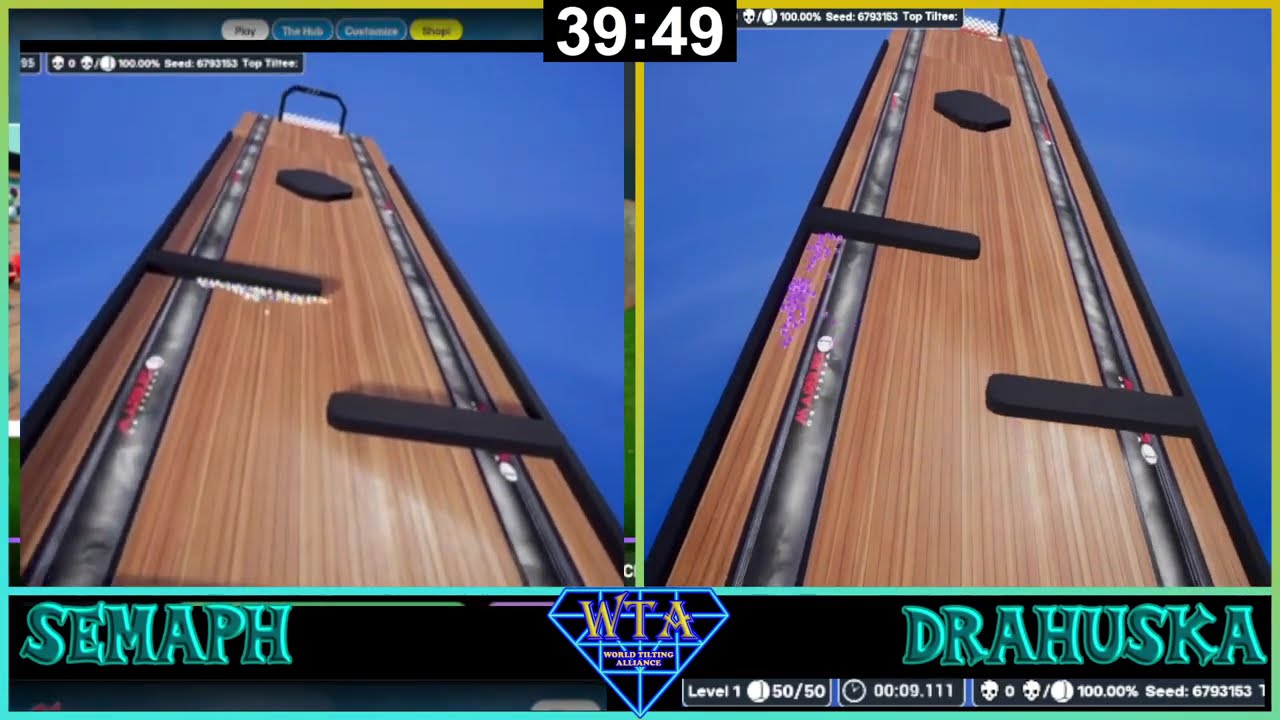 WTA26w3 Semaph vs Drahuska | Marbles on Stream Tilted Distance Match