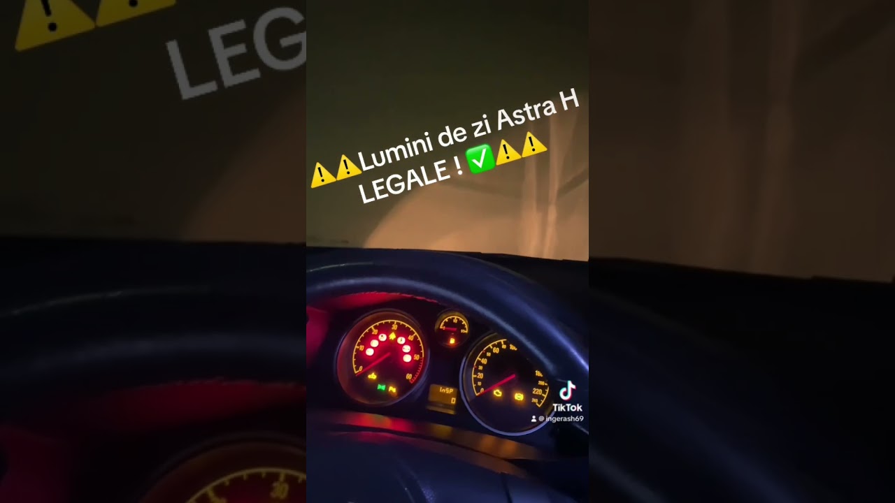 Lumini de zi Opel Astra H 2005