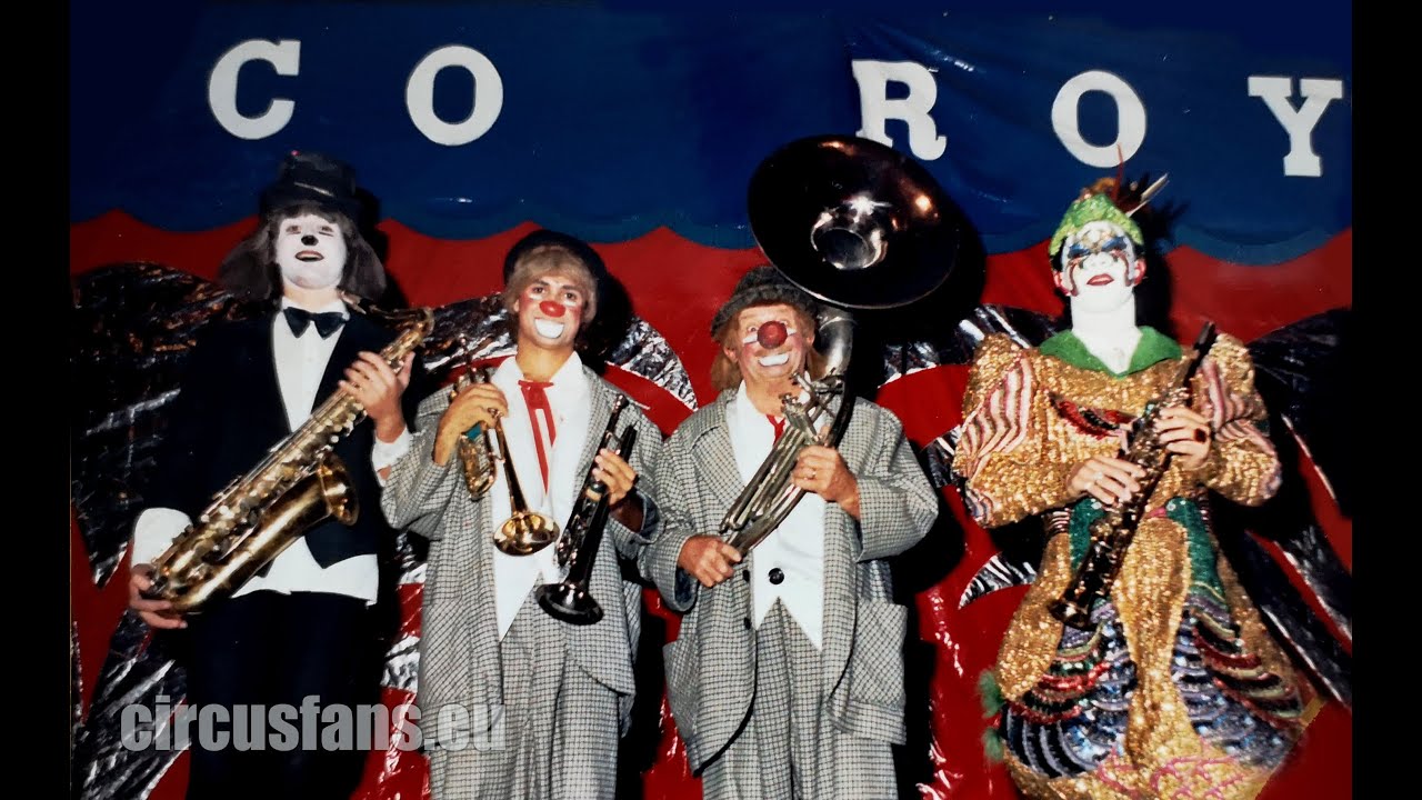 I Clown Bisbini al Royal Circus (Malta, 1986) intervista e entrata musicale