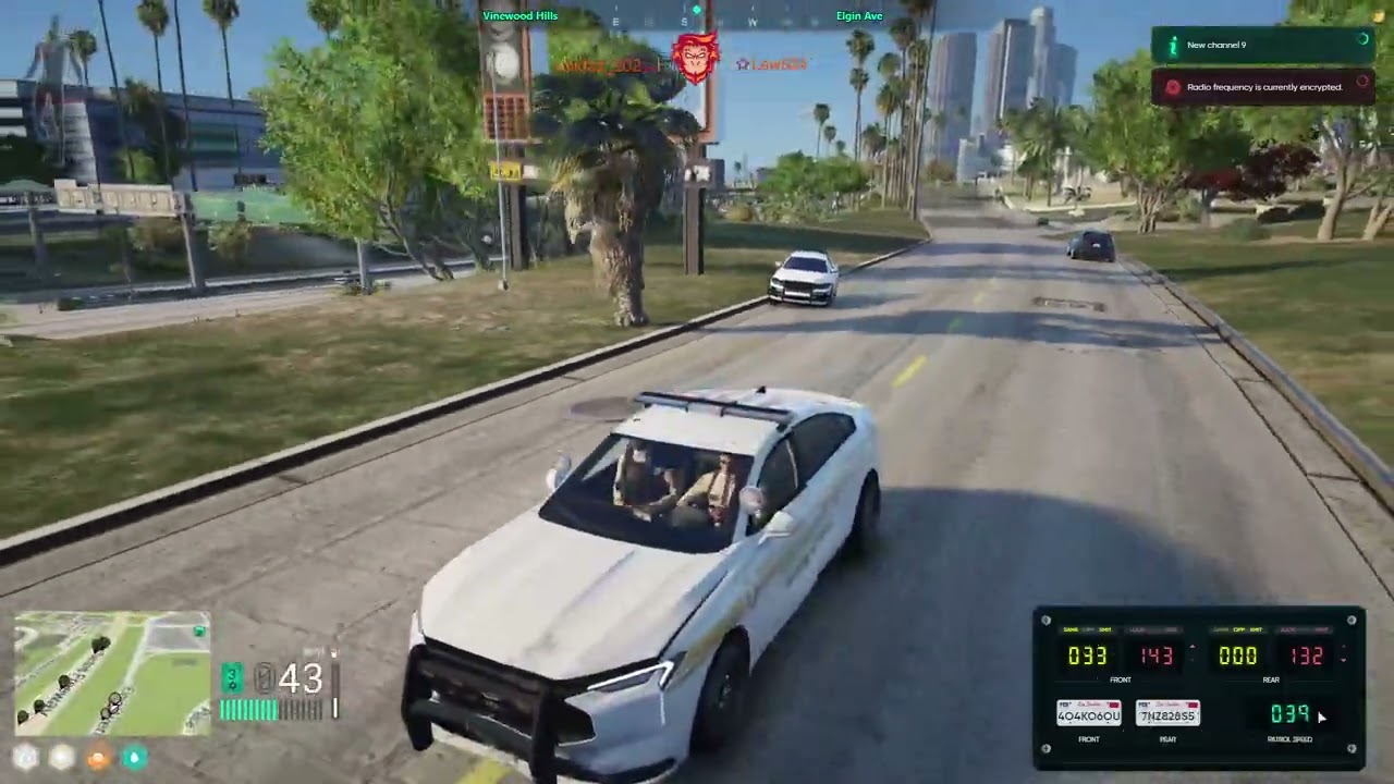 BCSO breaks off chase after Den brings his own cops to interfere with a pursuit. | GTA NoPixel 4.0