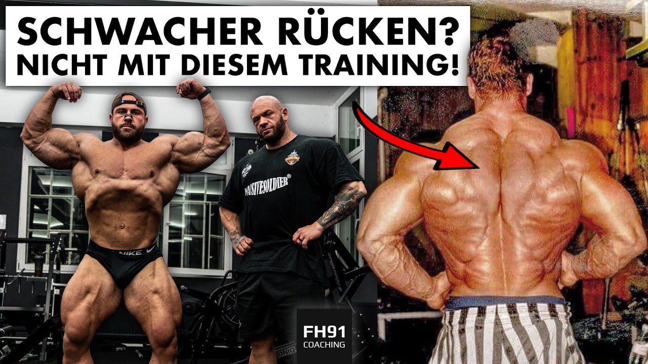 Dein Rücken wächst nicht? Probier DIESES Workout für maximales Wachstum! Mit IFBB Pro Anthony Jehl 🦾