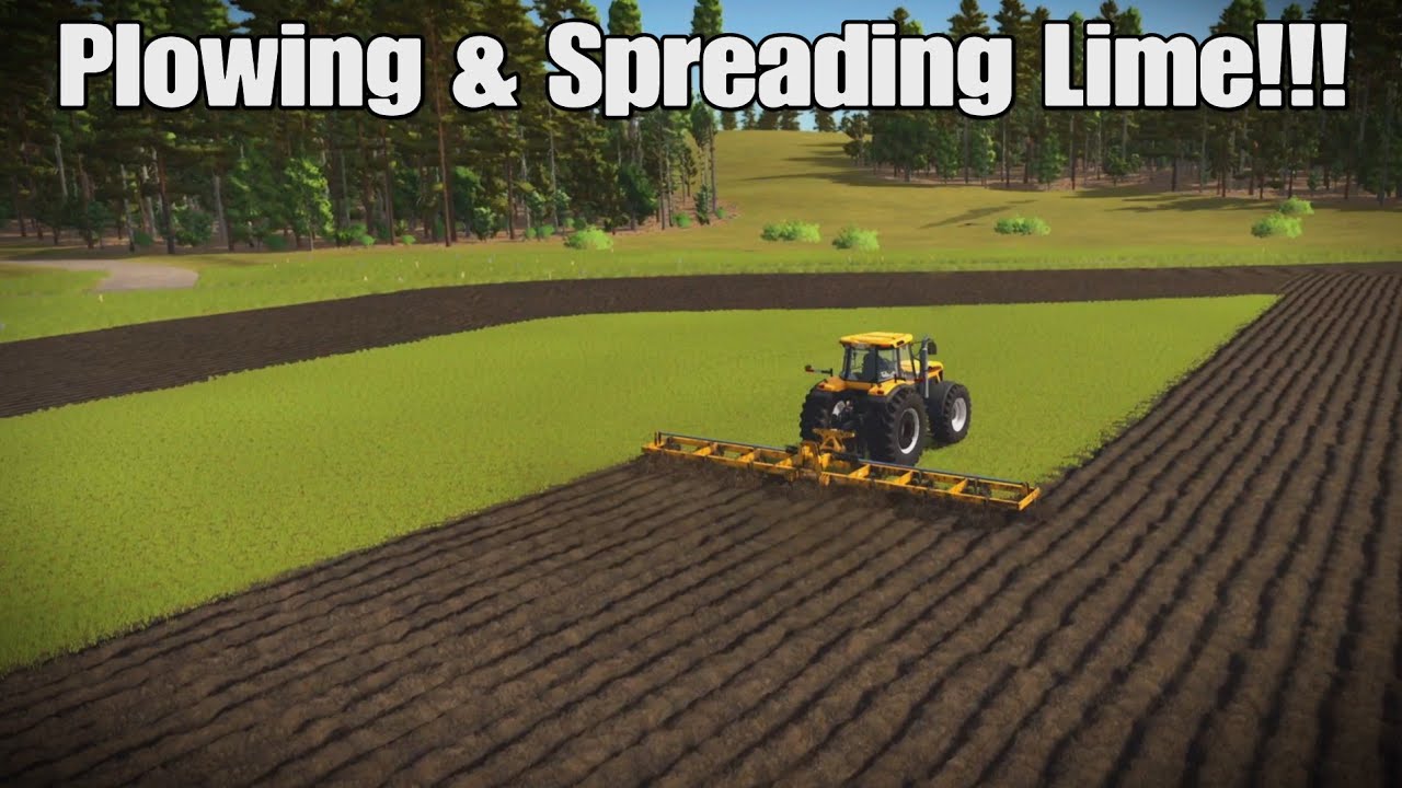 Homestead: Episode #3. Plowing & Spreading Lime + Tilling & Selling Hay!!! FS25 PS5.