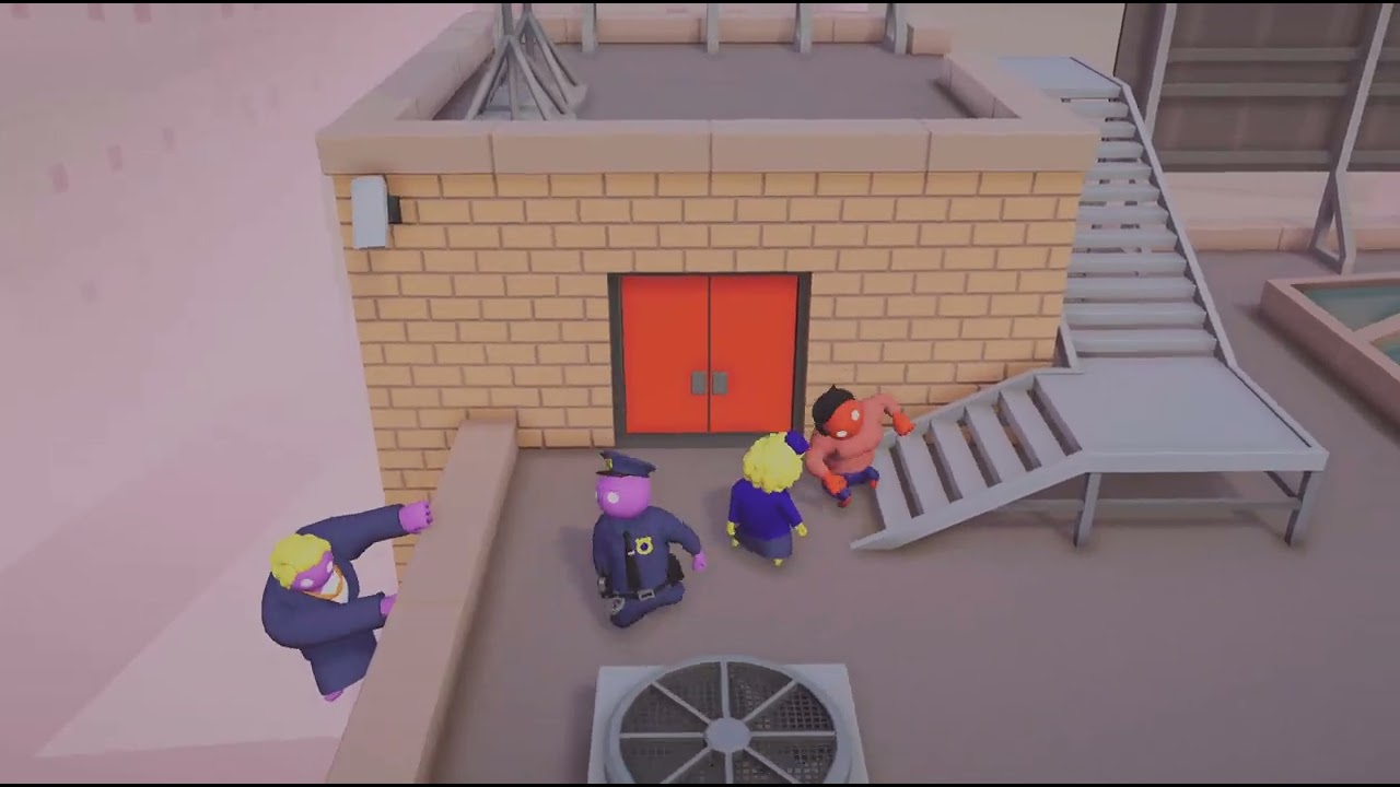 Bruh im getting jumped I Gang beasts