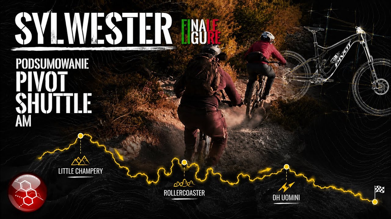 Sylwester w Finale, czyli podsumowanie sezonu na PIVOT SHUTTLE AM, ebike