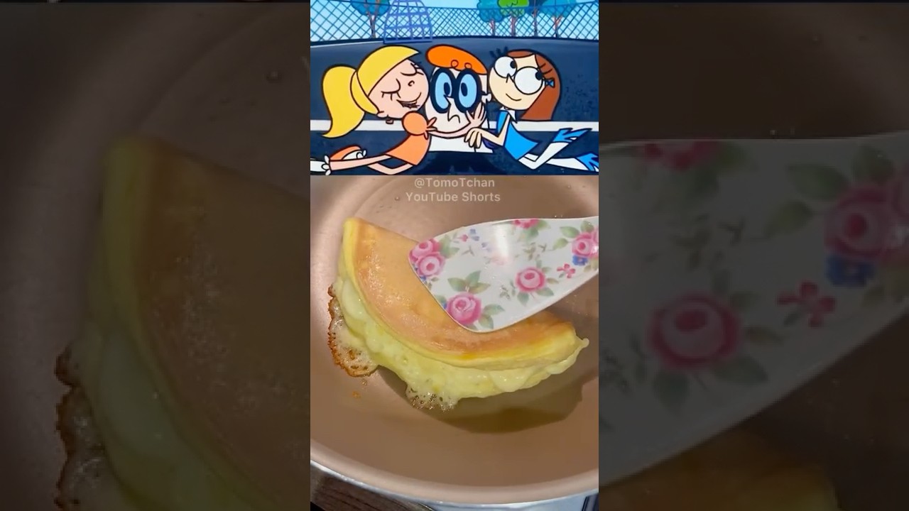 Omelete du fromage de Dexter