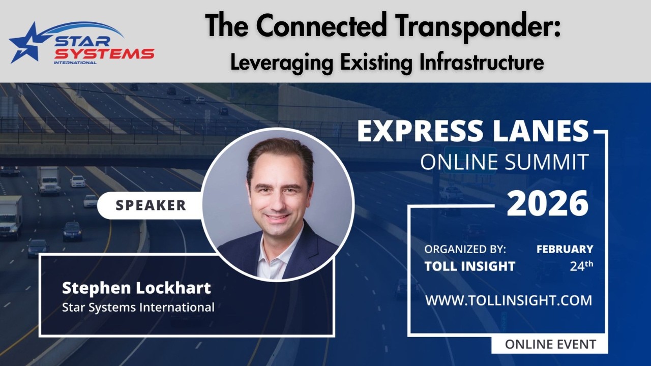 The Connected Transponder - Express Lanes Summit 2026