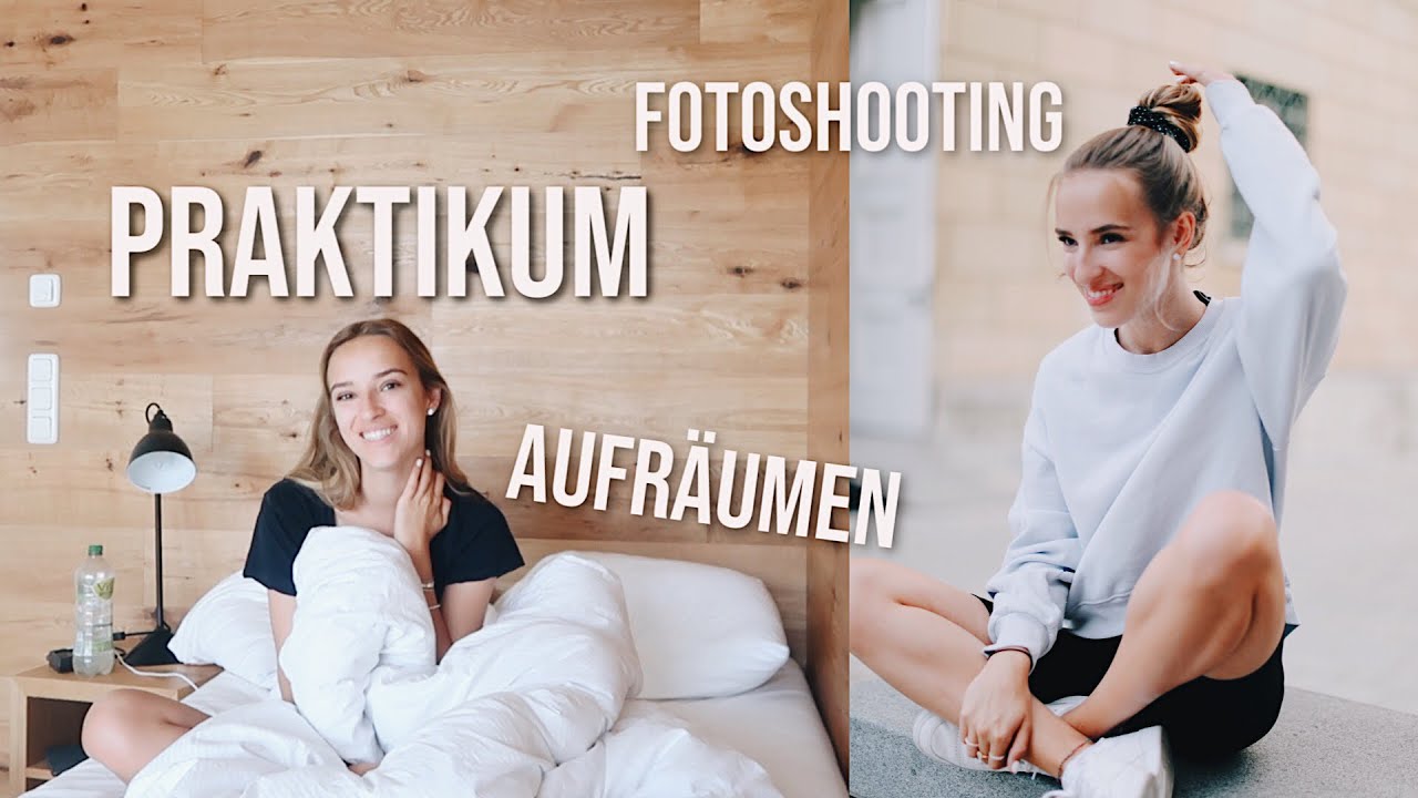 Ein Tag mit mir in München: Praktikum, Fotoshooting... Vlog//Hannah