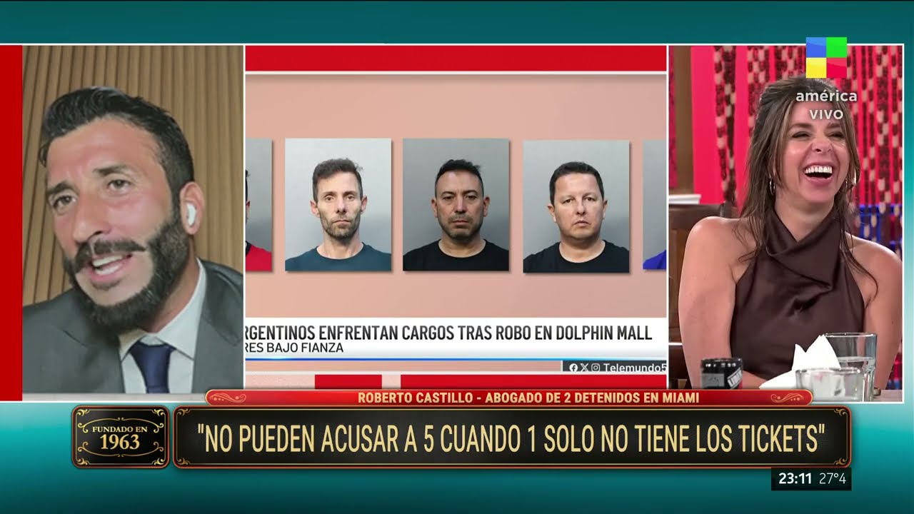 🔴 MECHEROS DE EXPORTACIÓN: TERMINARON PRESOS POR ROBAR EN MIAMI