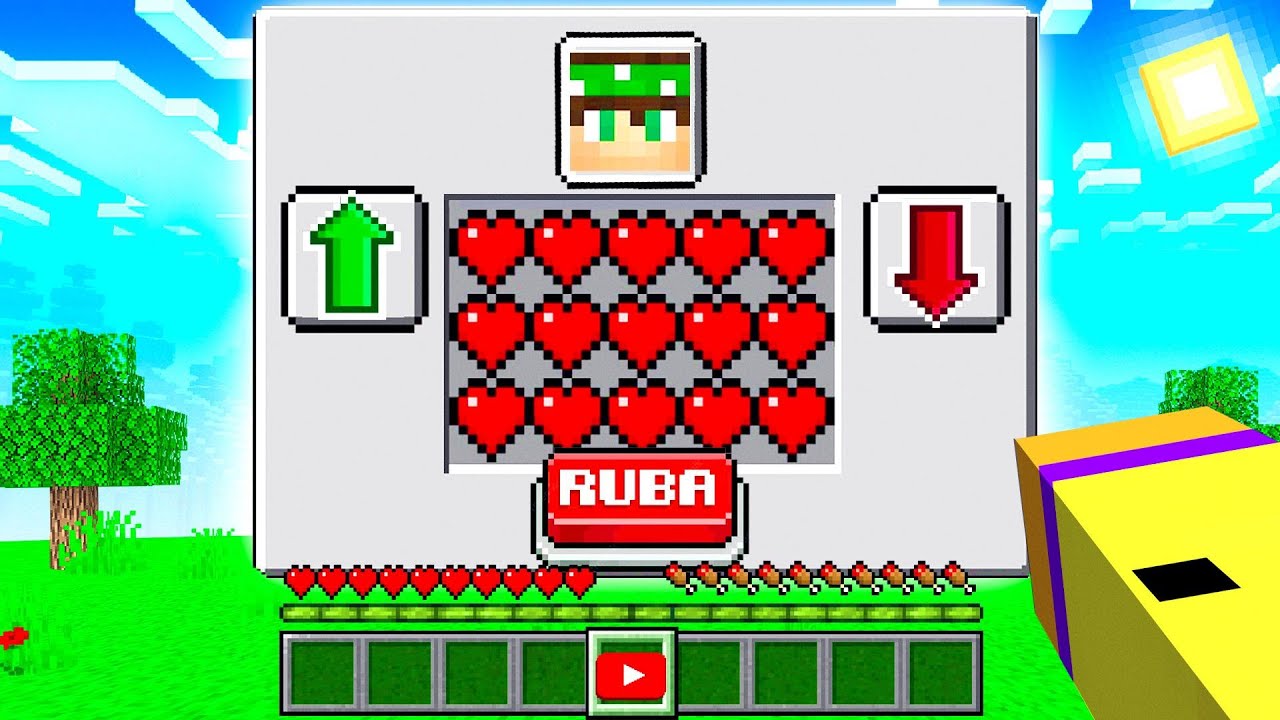MINECRAFT MA POSSO RUBARE I CUORI