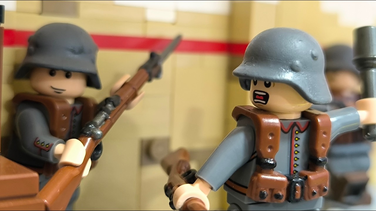 LEGO WW1 Fort de Vaux Battle MOC