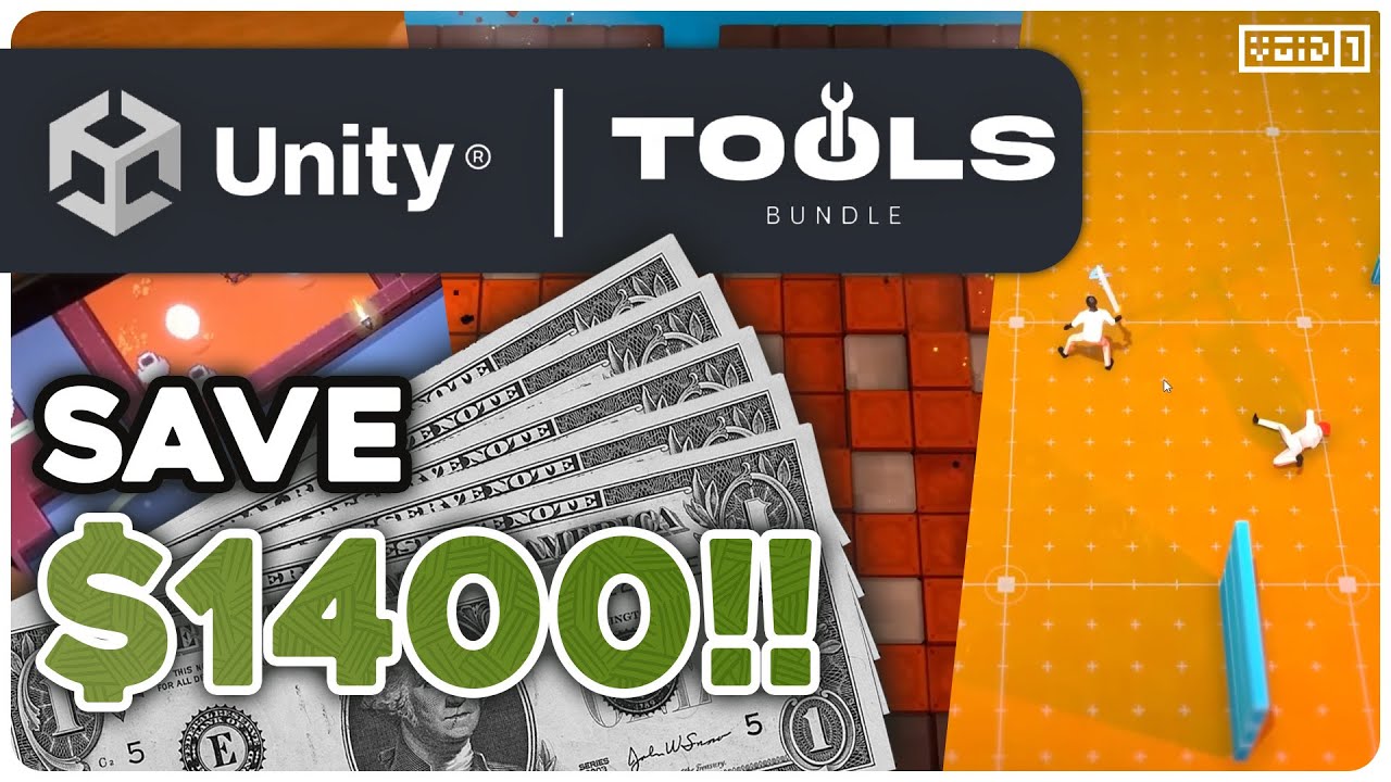 Save $1400 on the best Unity Tools!! | Humble Unity Tools Bundle