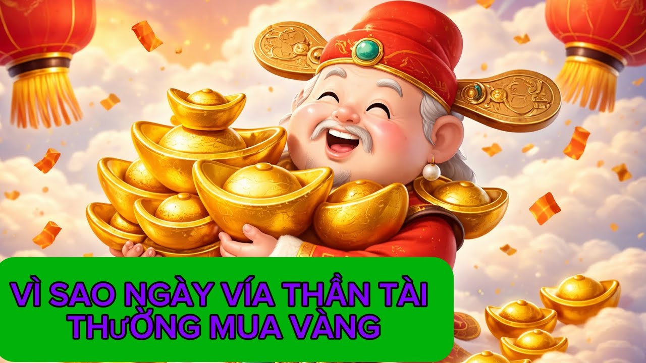 Vì Sao Ngày Vía Thần Tài Thường Mua Vàng Để Cầu Tài Lộc?| NMT T2056