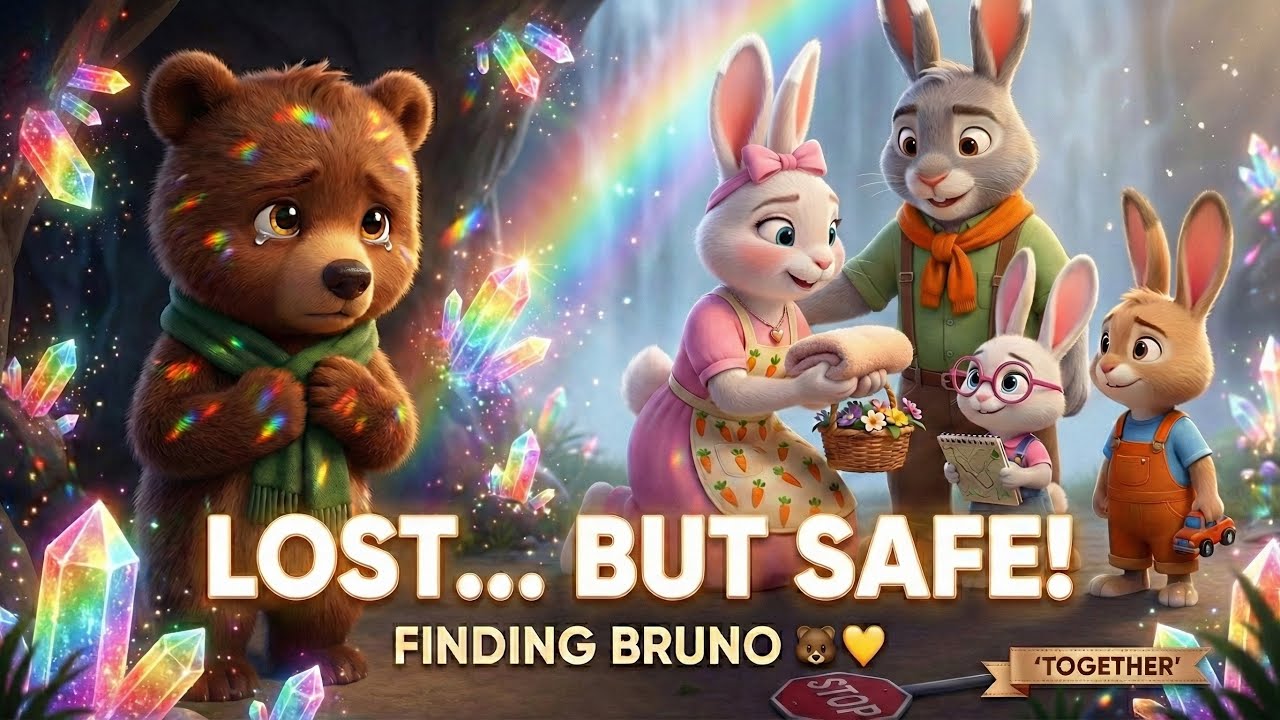 Hidden Garden Behind the Waterfall 💎 Water Mystery + Lost Bear Cub Rescue 🌈 Buck’s Forest Adventures