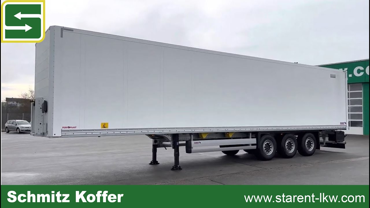 verkauft - Schmitz Trockenfrachtkoffer, Doppelstock, Liftachse, TR23004, www.starent-lkw.com