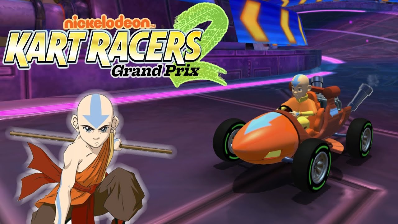 Daipee Cup Grand Prix as Aang - Nickelodeon Kart Racers 2: Grand Prix (Easy, No Commentary)