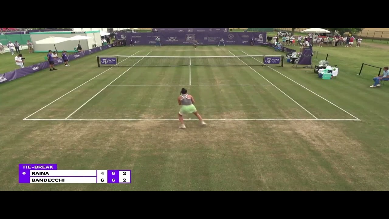 WTA 125 Veneto Open QF: Ankita Raina vs Susan Bandecchi - HLs