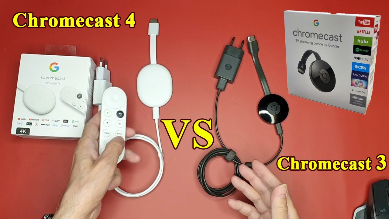 Google Chromecast 4 vs Chromecast 3 PPORÓWNANIE Smart TV