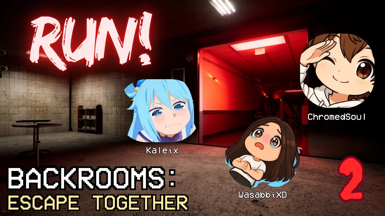 RED DANGER MAN | Backrooms: Escape Together - Part 2