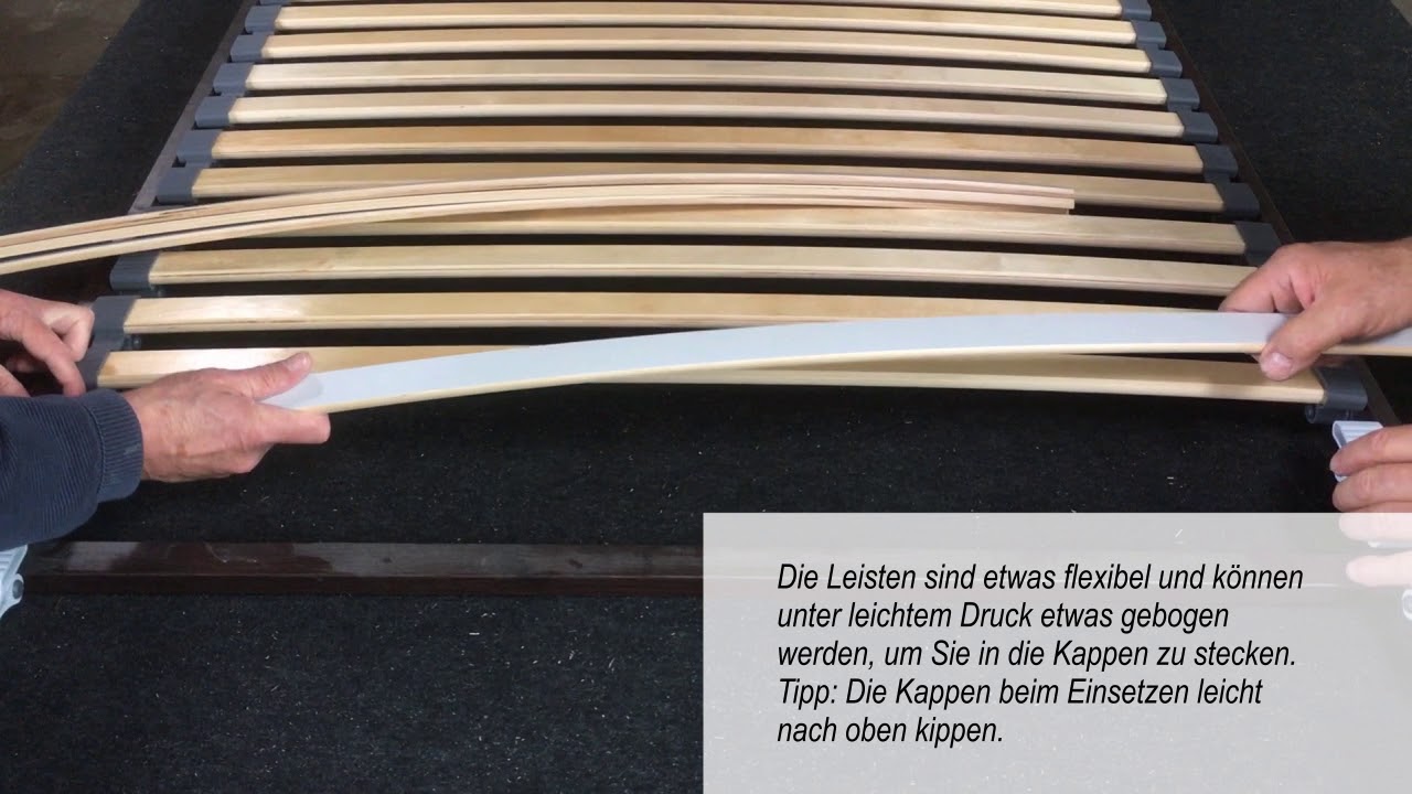 BOSSASHOP.de Montageanleitung - Lattenrost reparieren