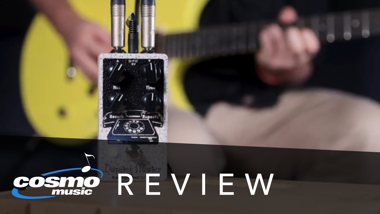 NEW EarthQuaker Dispatch Master V3 Pedal in Limited Edition White Vein Finish