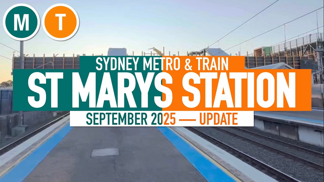 St Marys Metro & Train Station — September 2025