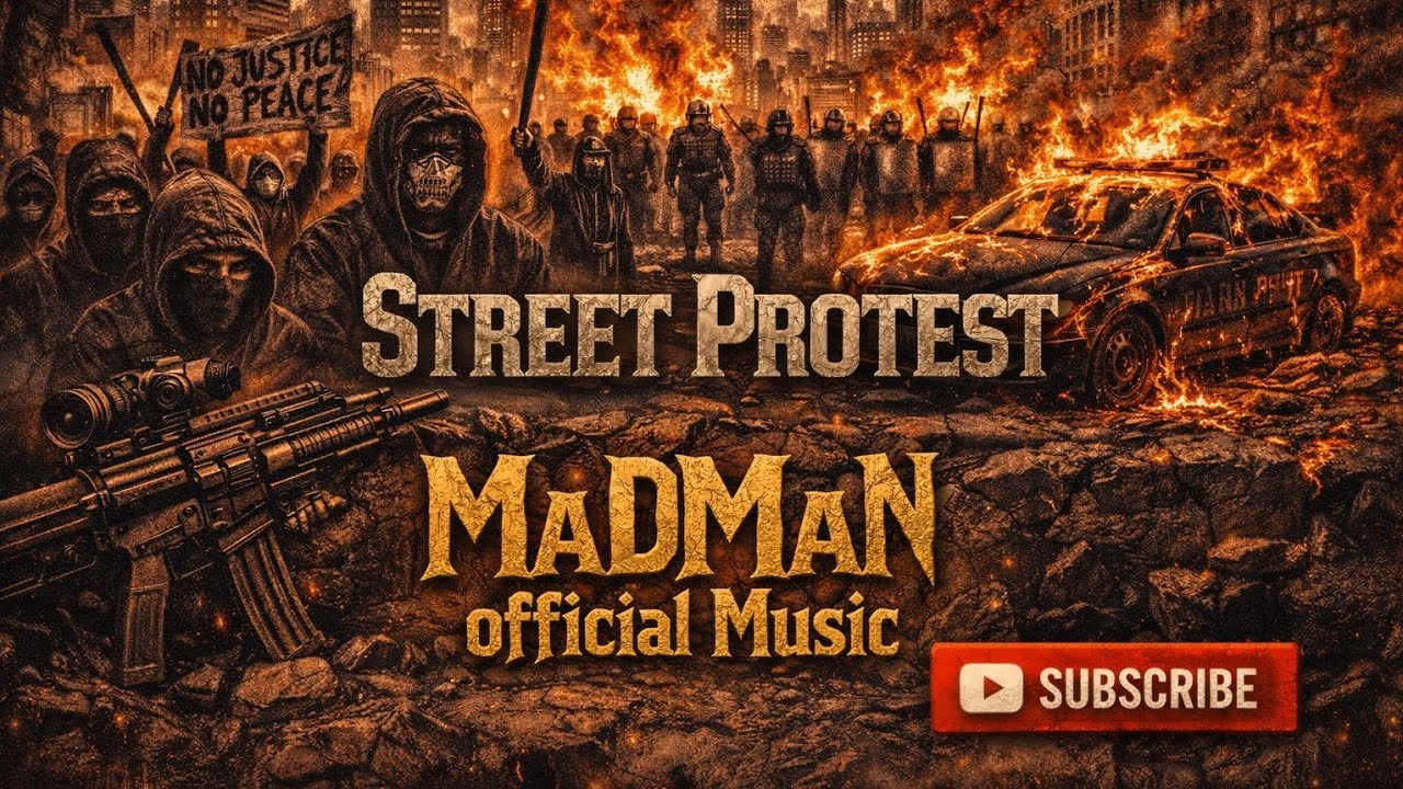 🎶Street Protest🎶 [ Drill Instrumental ] MaDMaN Official Music 