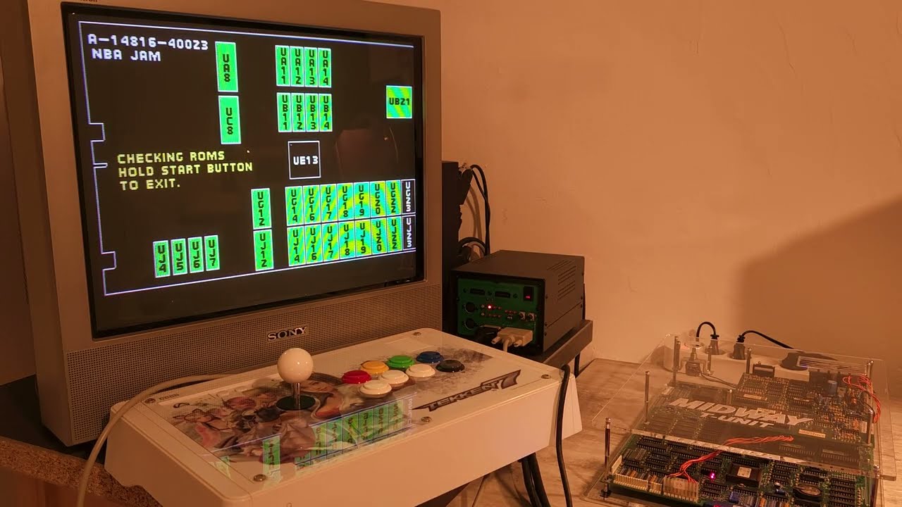 Test PCB NBA Jam (pour vente)