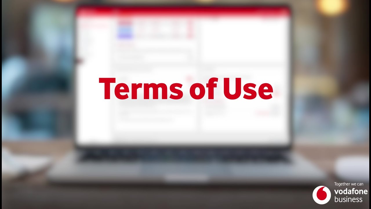 Vodafone Social Wi-Fi Tutorial: Terms of Use