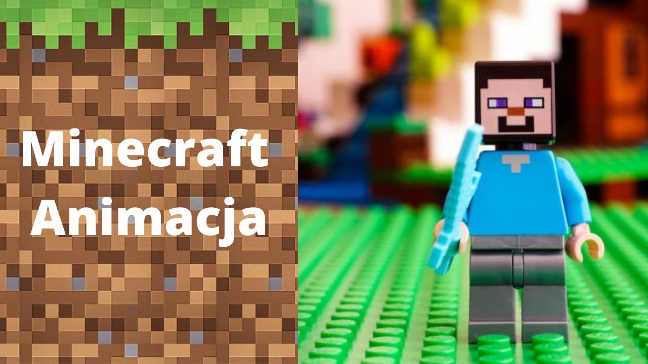 Kr&ograve;tka animacja LEGO Minecraft ⛏️😁👍❤️