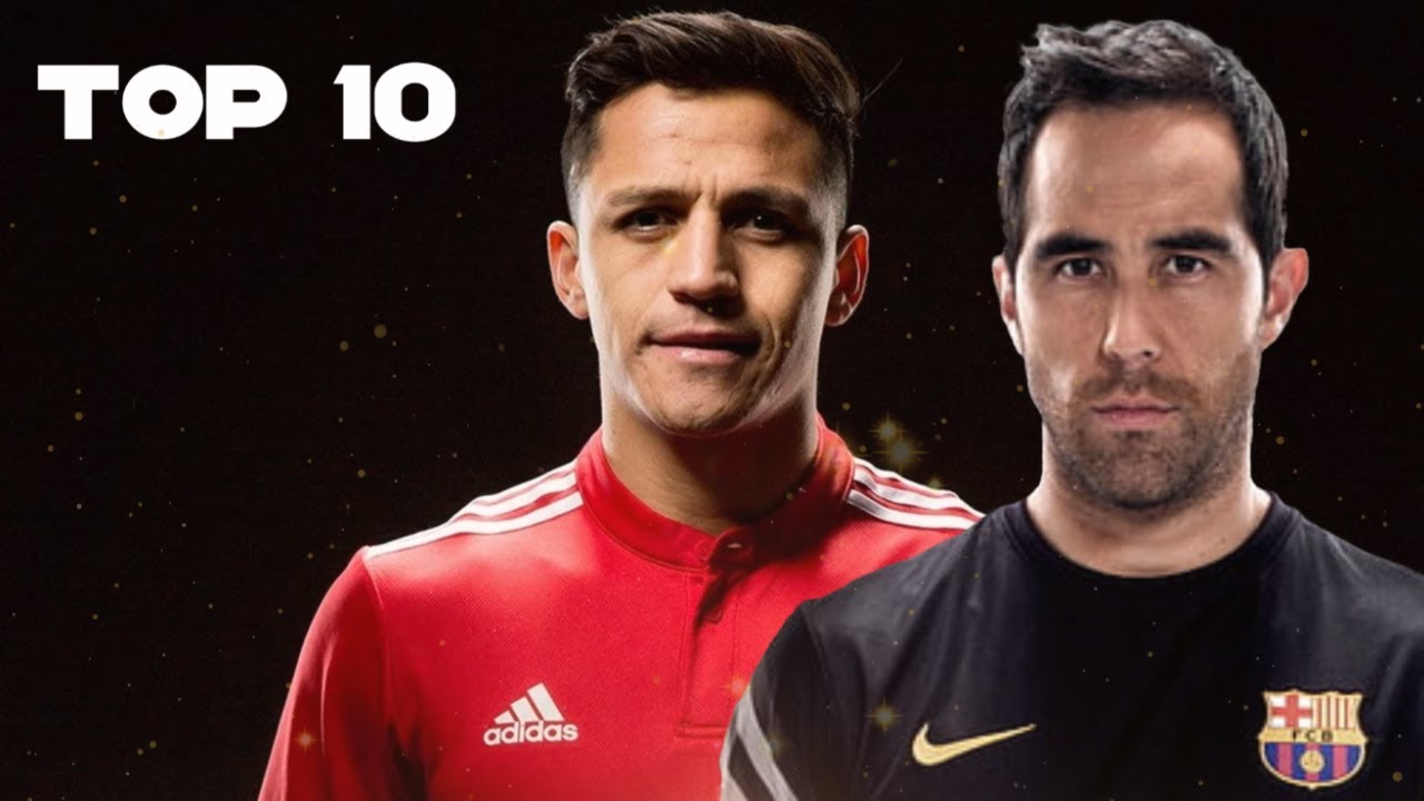 Top 10 Mejores Futbolistas en la Historia de Chile