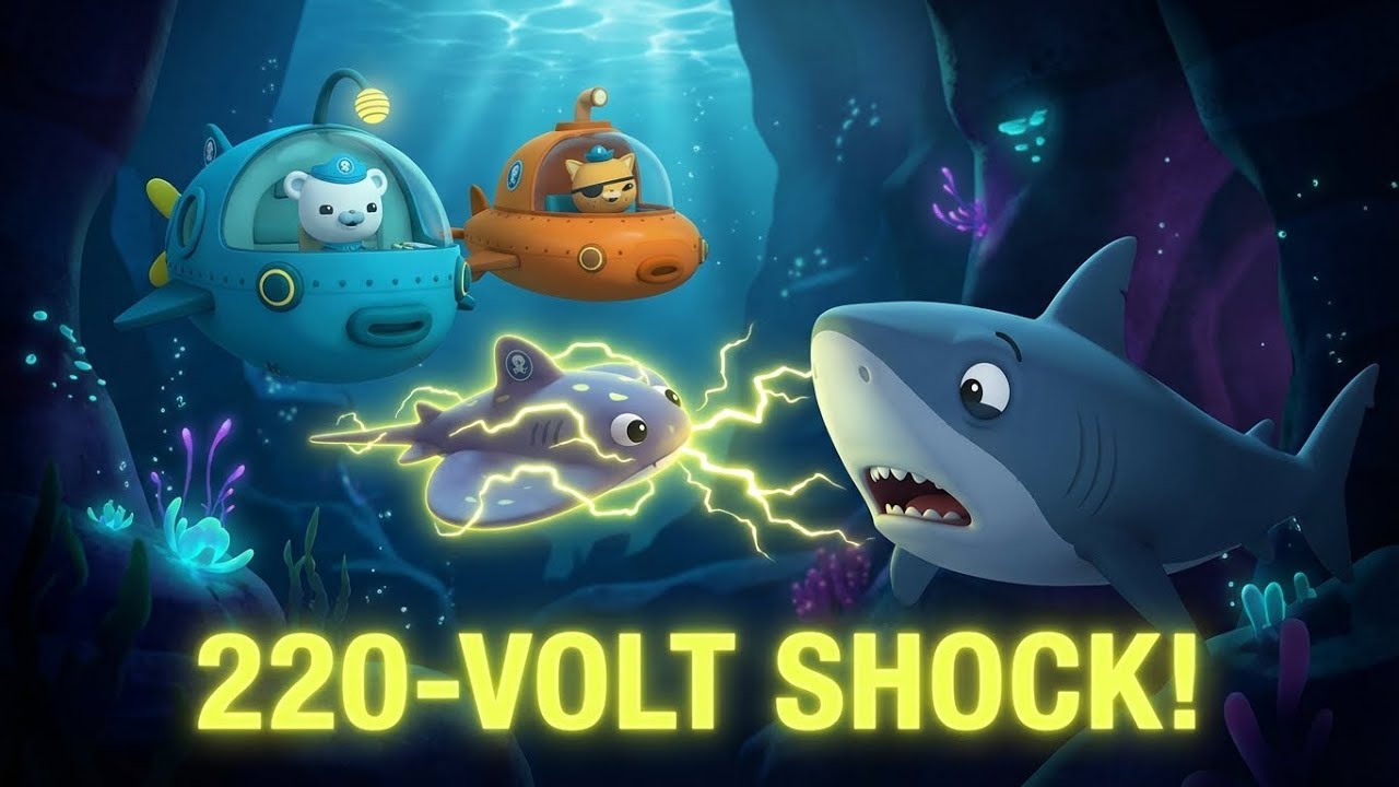 The Electric Ray vs. The Shark! ⚡ High-Speed Deep Sea Chase & Rescue! | Octonauts Full Episode