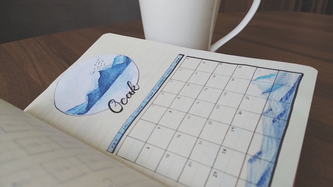 Toparlanın, planlanıyoruz :) ll 2020'yi ve Ocak Ayını planlıyorum ll sessiz vlog, bullet journal