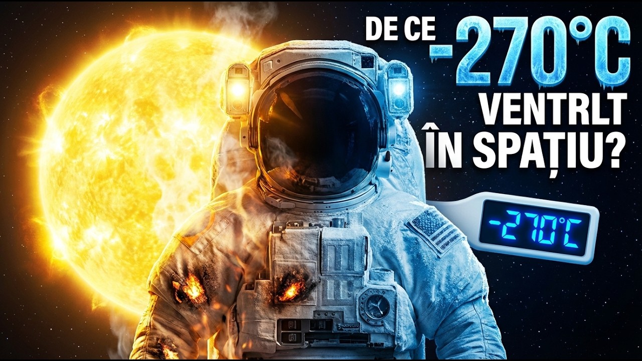De ce în SPAȚIU e -270°C dacă Soarele ARDE? Răspunsul te va șoca