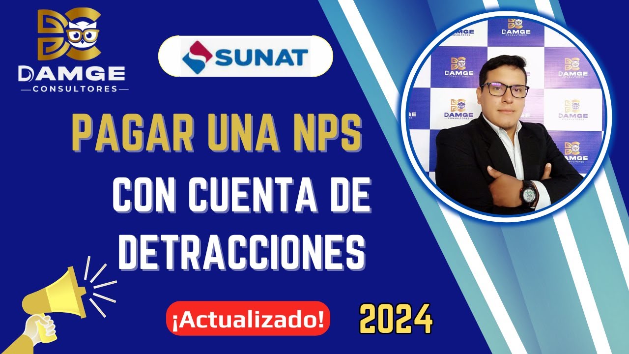 Como pagar una NPS con Detracciones | Pago de Tributos SUNAT 2024