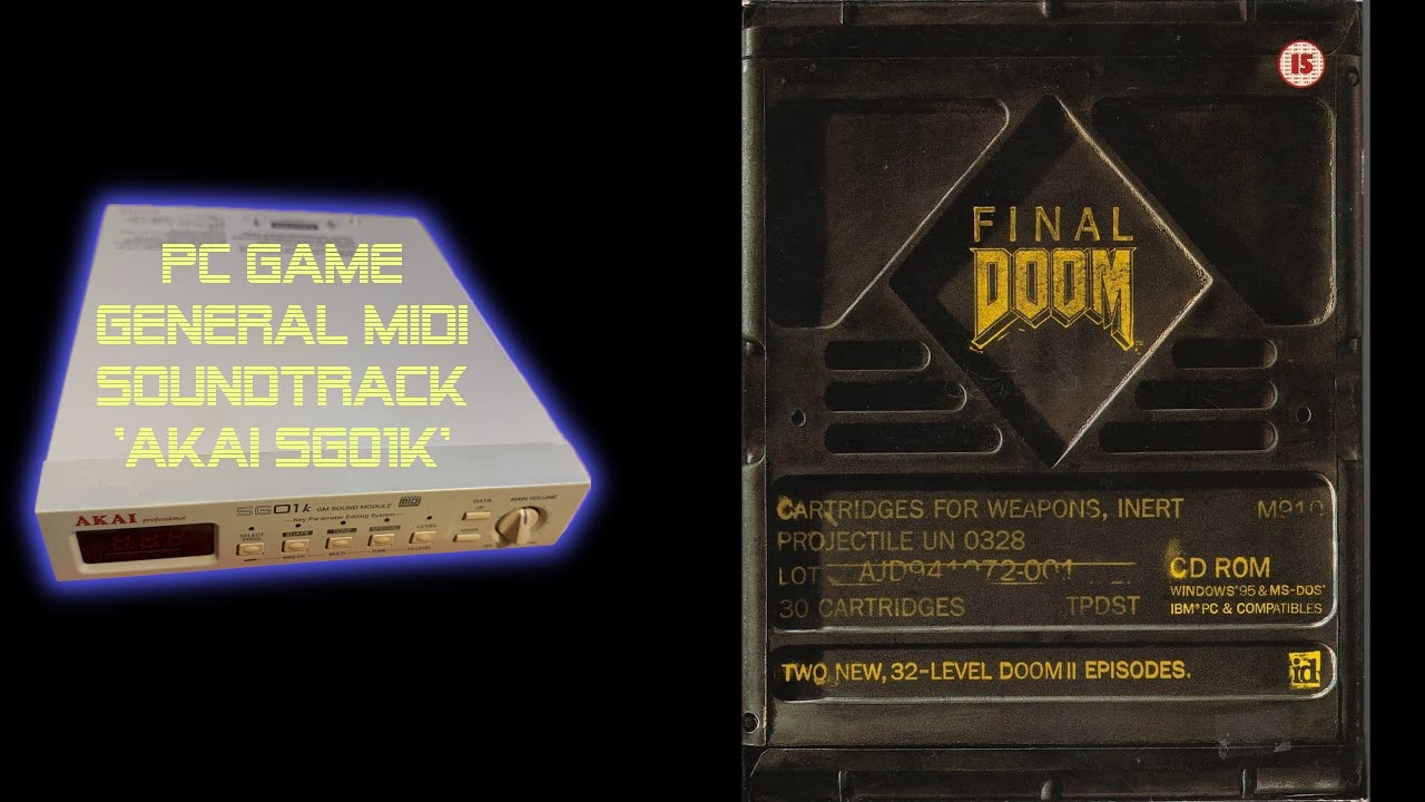 Final Doom - TNT - Evilution (1996) - Akai SG01k - MIDI Soundtrack | OST