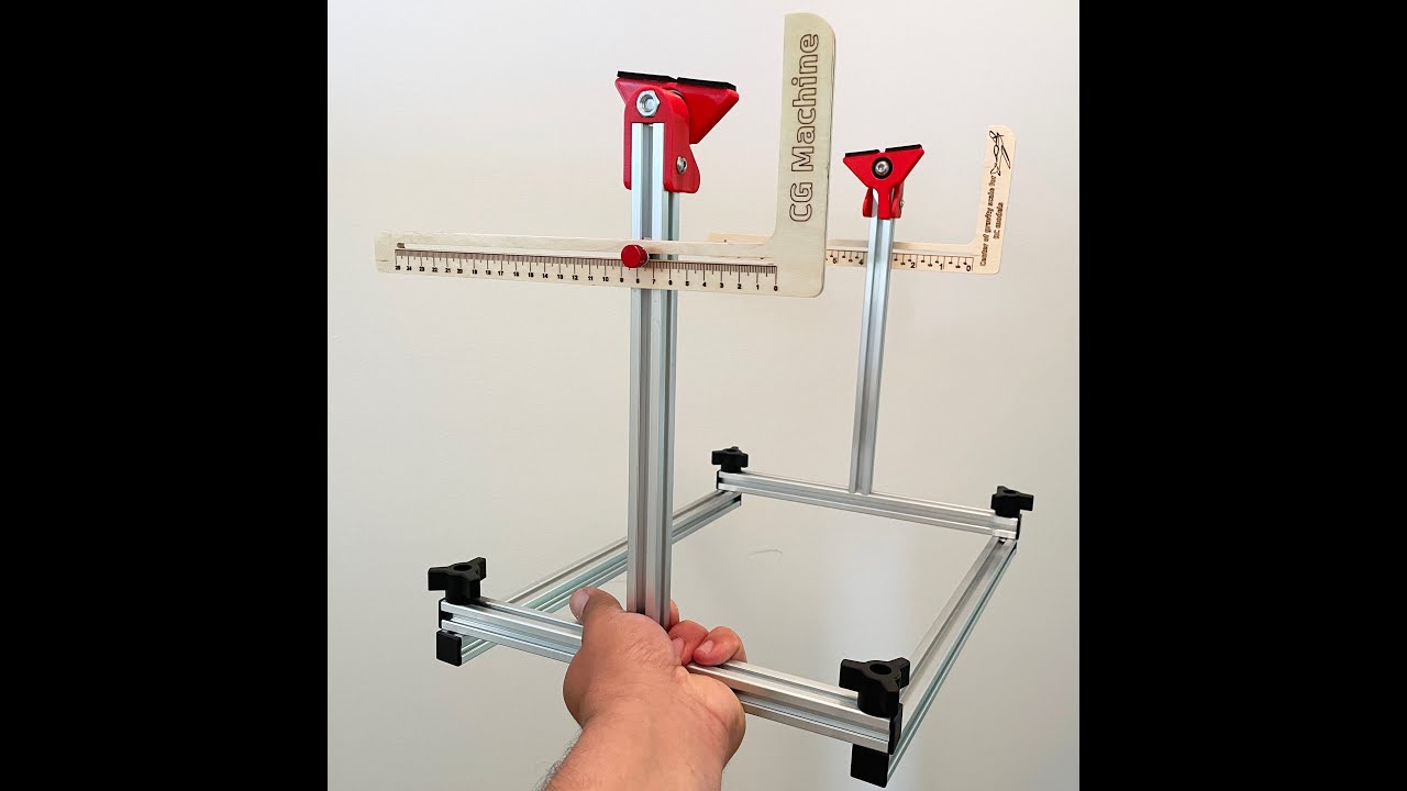 Center of Gravity  Model Airplane Ball Bearing  RC Balance Machine