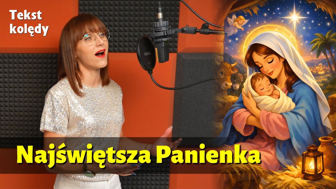 Najświętsza Panienka - Marzena Palka - najpiękniejsze kolędy - podkład muzyczny Jangok