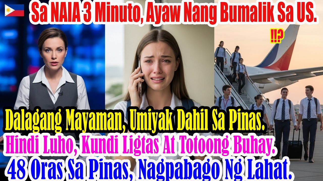Isang babaeng mag-aaral mula elite Amerika humanga sa kalidad ng buhay sa Pilipinas, ayaw umuwi na!!