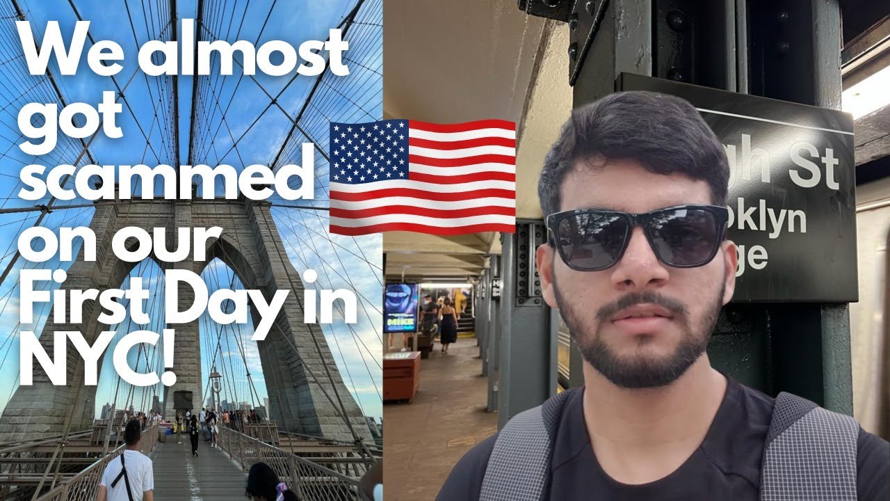 We almost got scammed on our first day at NYC!!!