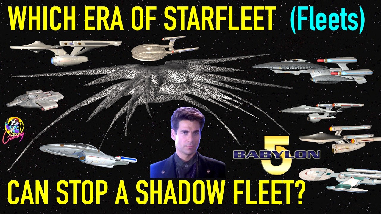 Fleets! Starfleet's Biggest Challenge Yet? Babylon 5 Shadow Fleet - Star Trek Starship Battles