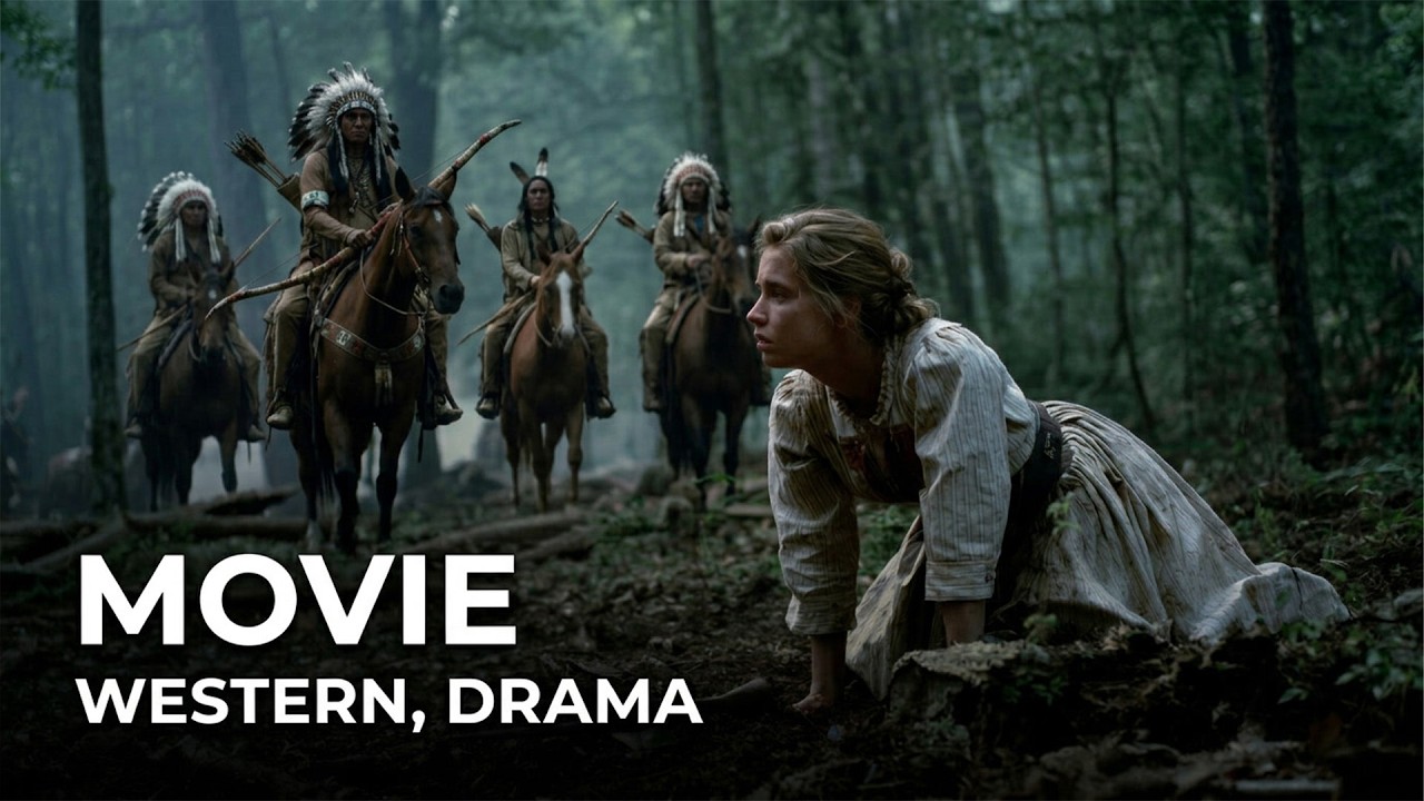 This dramatic western is worth watching! Lost in the wilderness, she falls captive to a tribe 🤠🎬